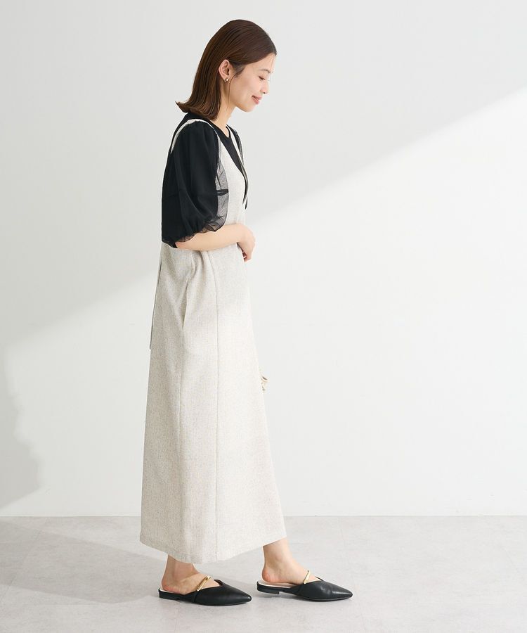 Green Parks「サマーツィードジャンスカ」|ジャンパースカート|