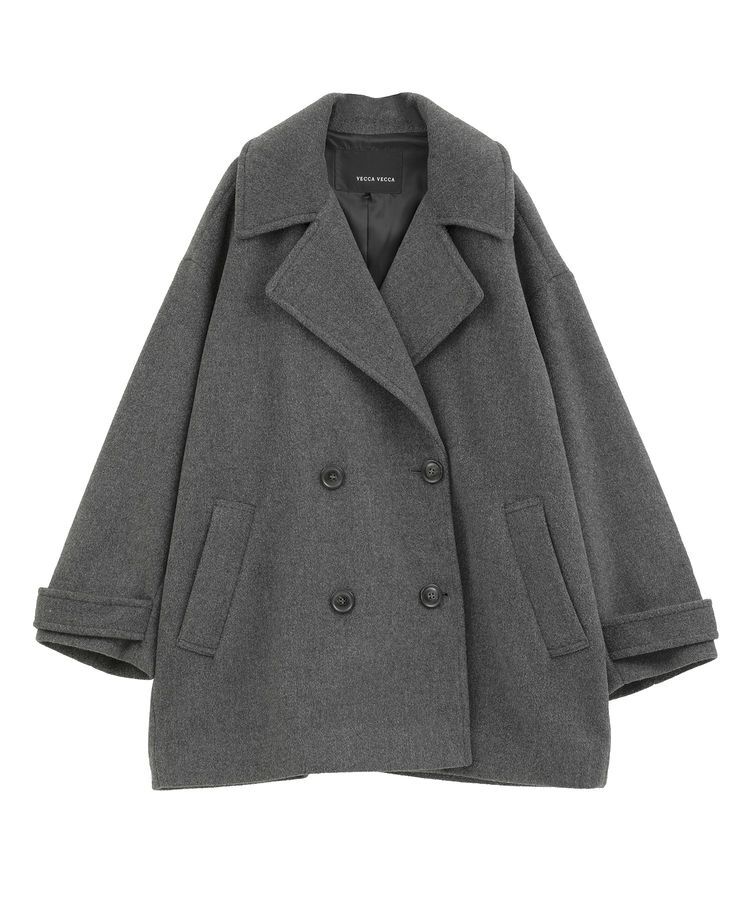 YECCA VECCA「シャギーPコート」|その他|