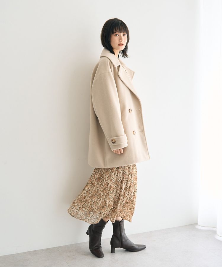 YECCA VECCA「シャギーPコート」|その他|