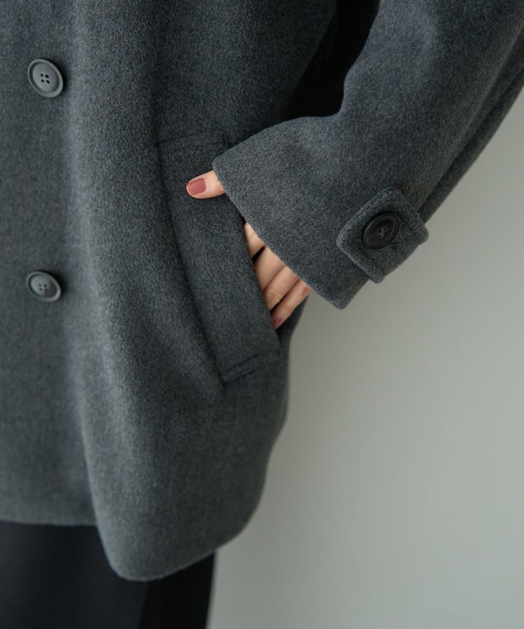 YECCA VECCA「シャギーPコート」|その他|