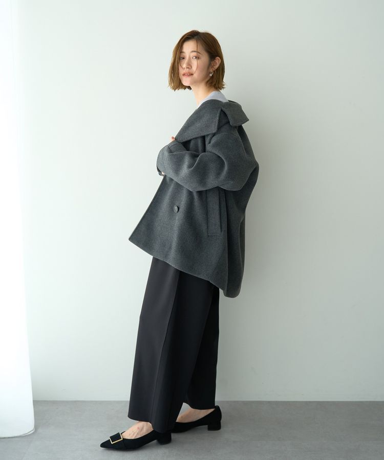 YECCA VECCA「シャギーPコート」|その他|