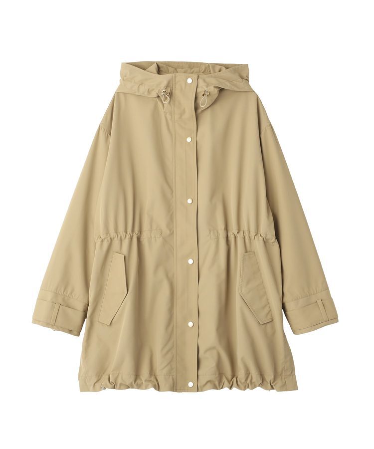 YECCA VECCA「【撥水/花粉ガード】ミドル丈マウンテンパーカー」|ブルゾン・スタジャン|