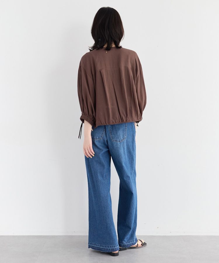 YECCA VECCA「ドライタッチシアーブルゾン」|ブルゾン・スタジャン|