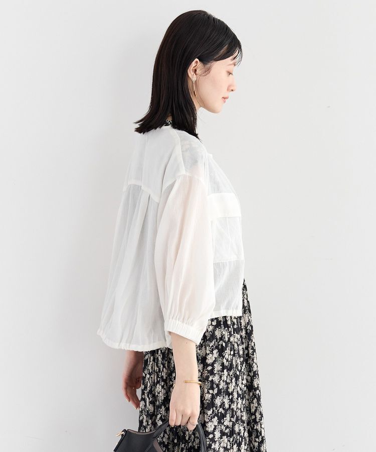 YECCA VECCA「ドライタッチシアーブルゾン」|ブルゾン・スタジャン|