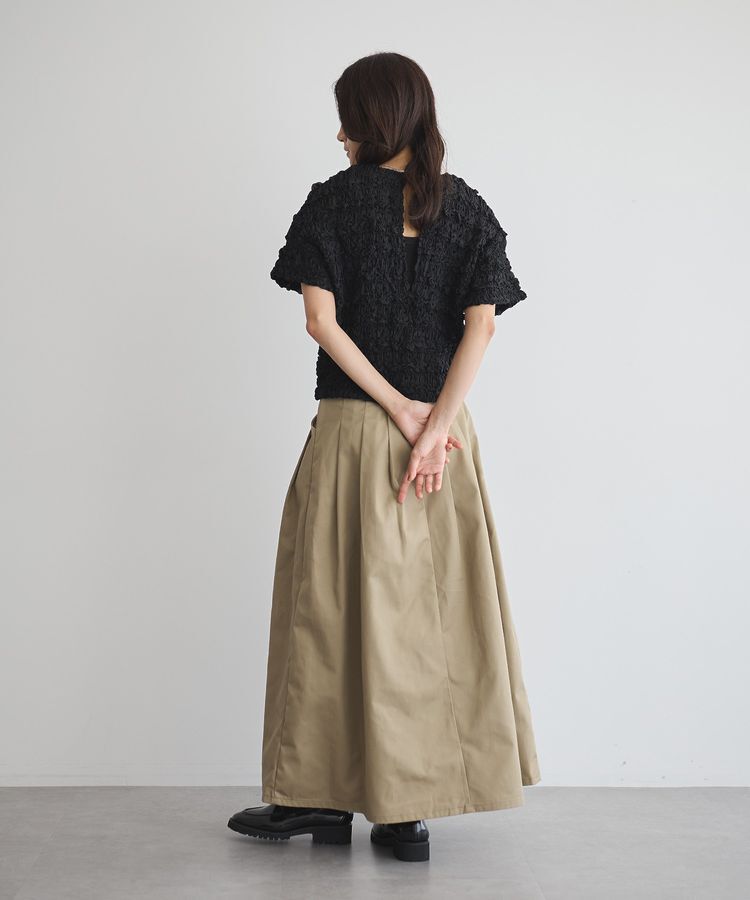 GARAGE OF GOOD CLOTHING「ドットクロップド丈シャーリングプルオーバー」|シャツ・ブラウス|