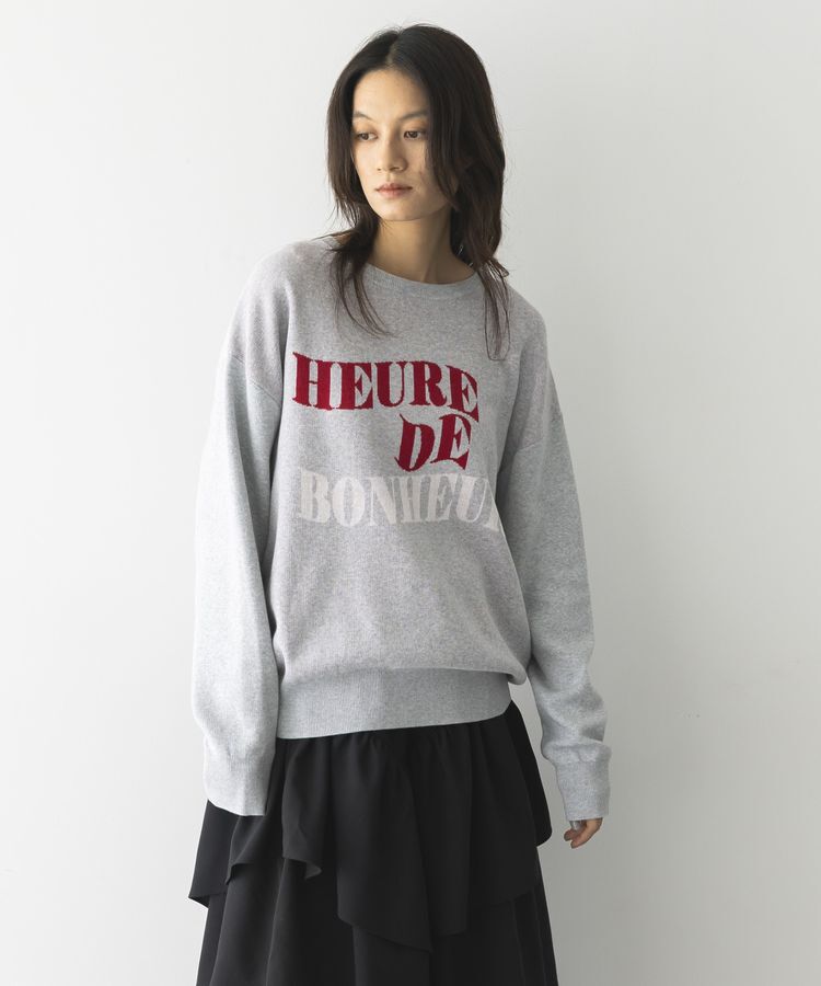 GARAGE OF GOOD CLOTHING「ジャガードロゴニットプルオーバー」|ニット・セーター|