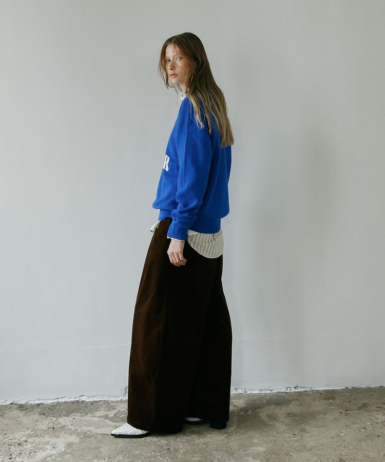 GARAGE OF GOOD CLOTHING「ジャガードロゴニットプルオーバー」|ニット・セーター|