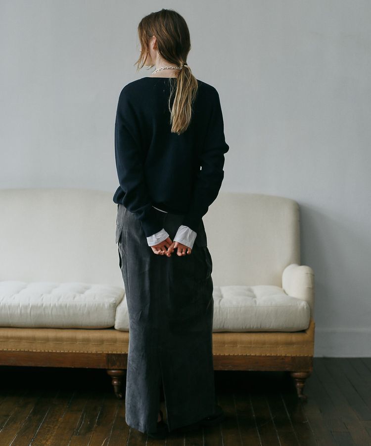 GARAGE OF GOOD CLOTHING「ジャガードロゴニットプルオーバー」|ニット・セーター|