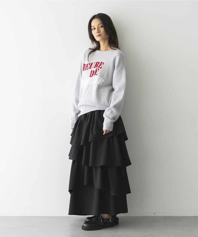 GARAGE OF GOOD CLOTHING「ジャガードロゴニットプルオーバー」|ニット・セーター|