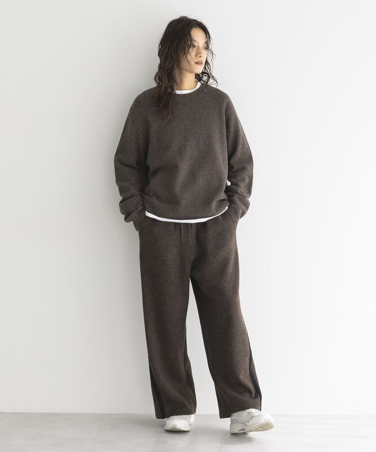 GARAGE OF GOOD CLOTHING「【日本製】カシミア混クループルオーバー」|ニット・セーター|