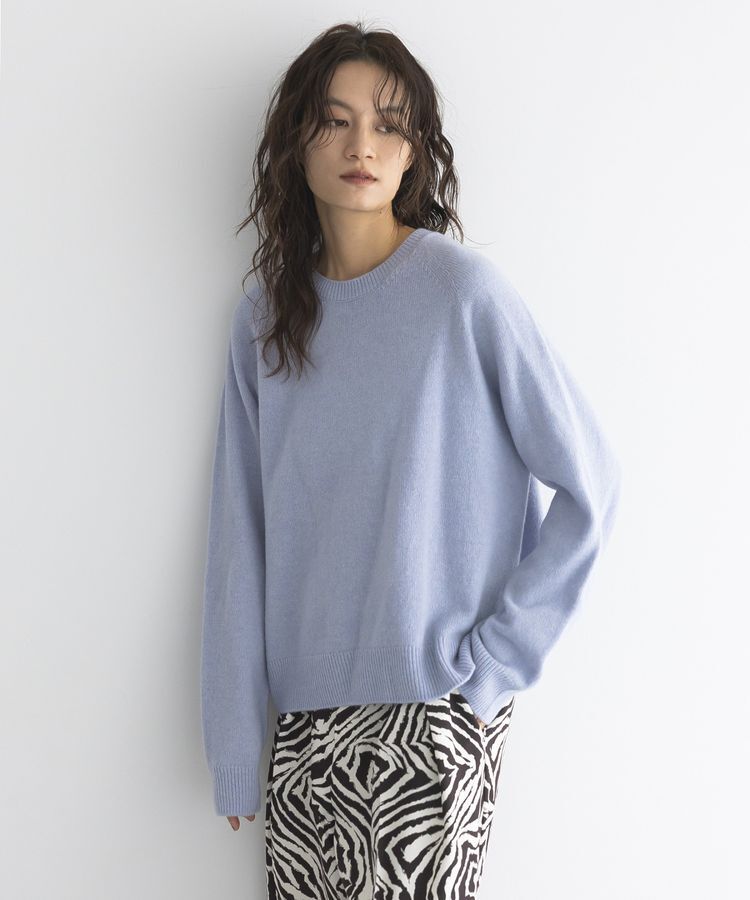 GARAGE OF GOOD CLOTHING「【日本製】カシミア混クループルオーバー」|ニット・セーター|