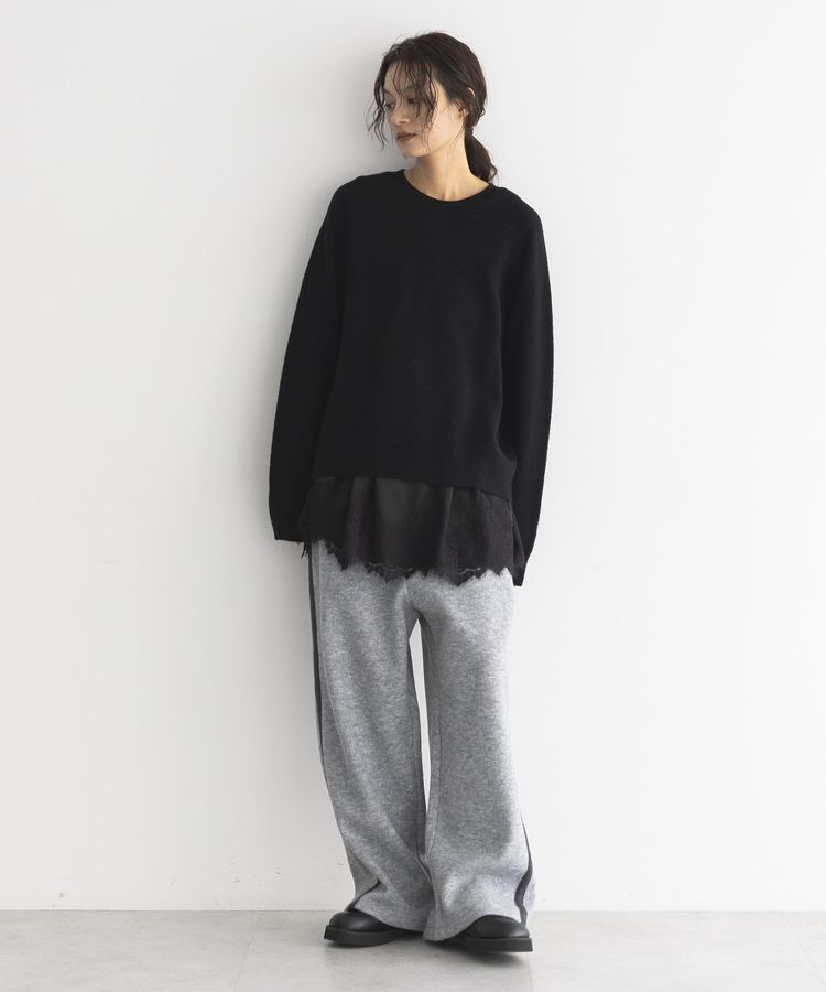 GARAGE OF GOOD CLOTHING「【日本製】カシミア混クループルオーバー」|ニット・セーター|