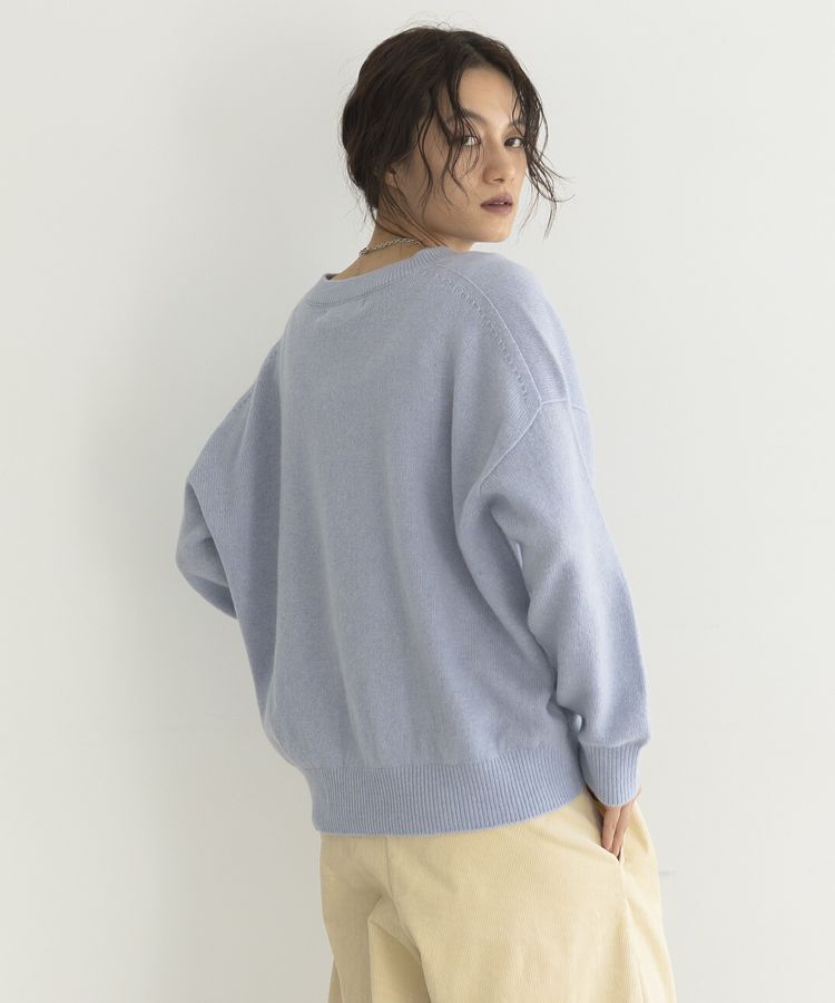 GARAGE OF GOOD CLOTHING「【日本製】カシミア混Vネックプルオーバー」|ニット・セーター|