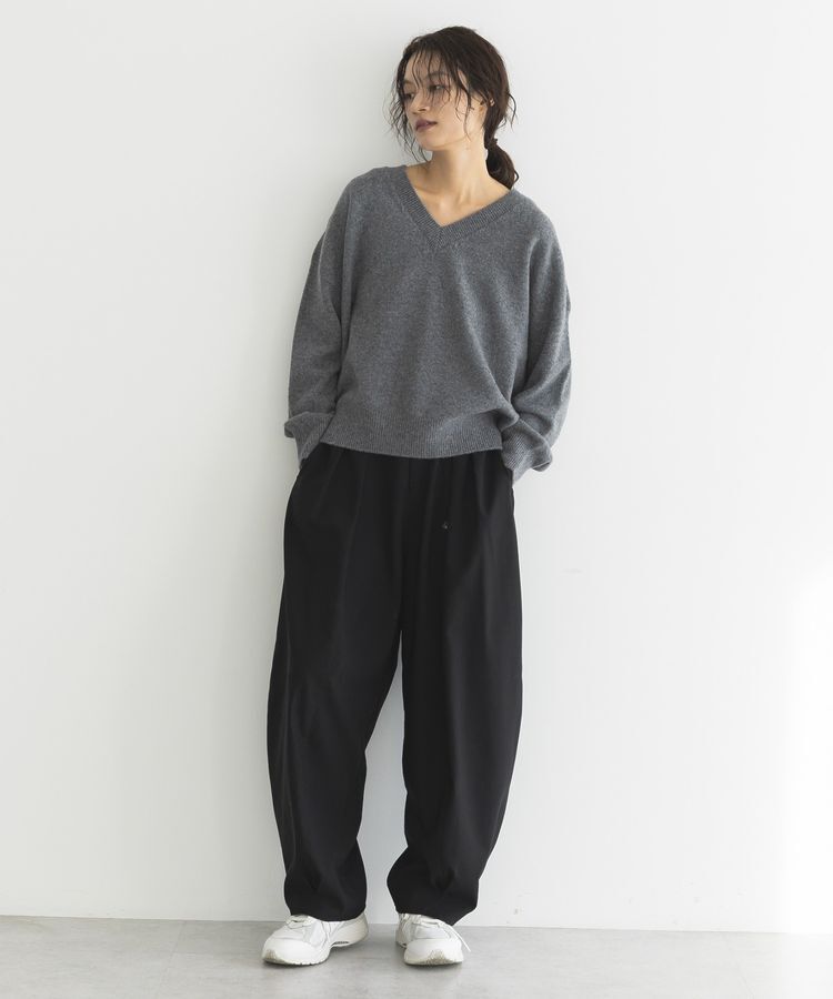 GARAGE OF GOOD CLOTHING「【日本製】カシミア混Vネックプルオーバー」|ニット・セーター|