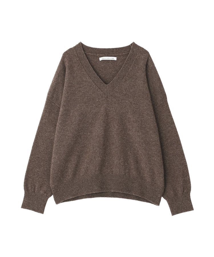 GARAGE OF GOOD CLOTHING「【日本製】カシミア混Vネックプルオーバー」|ニット・セーター|