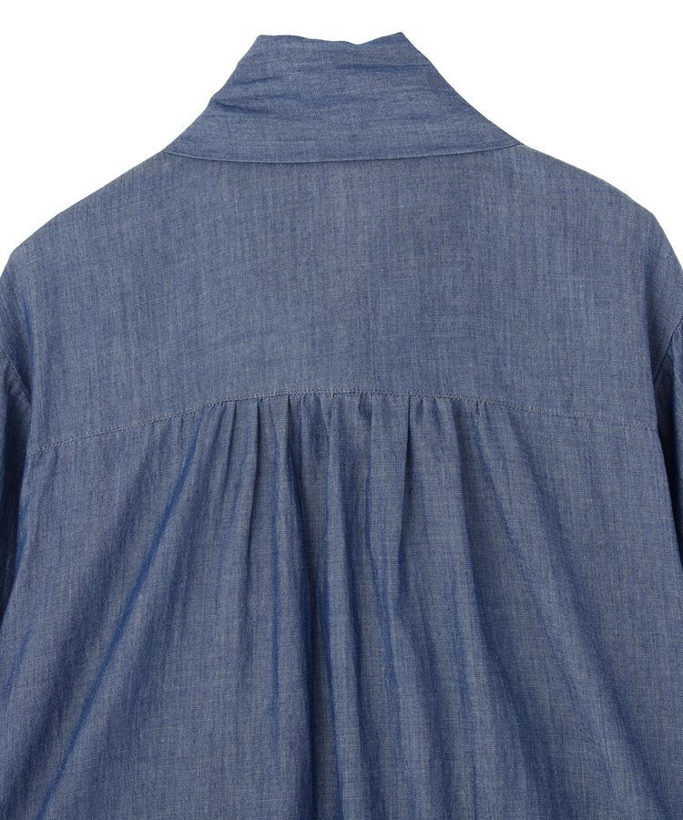 GARAGE OF GOOD CLOTHING「【日本製】シアーデニムボウタイブラウス」|シャツ・ブラウス|