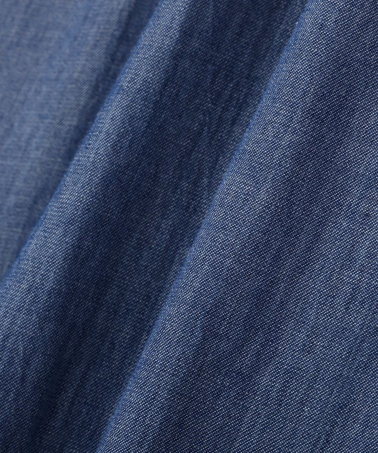 GARAGE OF GOOD CLOTHING「【日本製】シアーデニムボウタイブラウス」|シャツ・ブラウス|