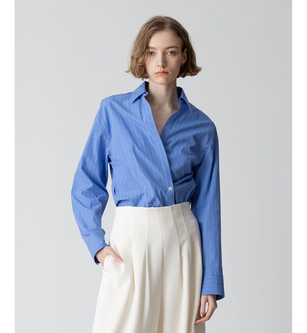 allureville「カシュクールシャツジャケット」|シャツ・ブラウス|