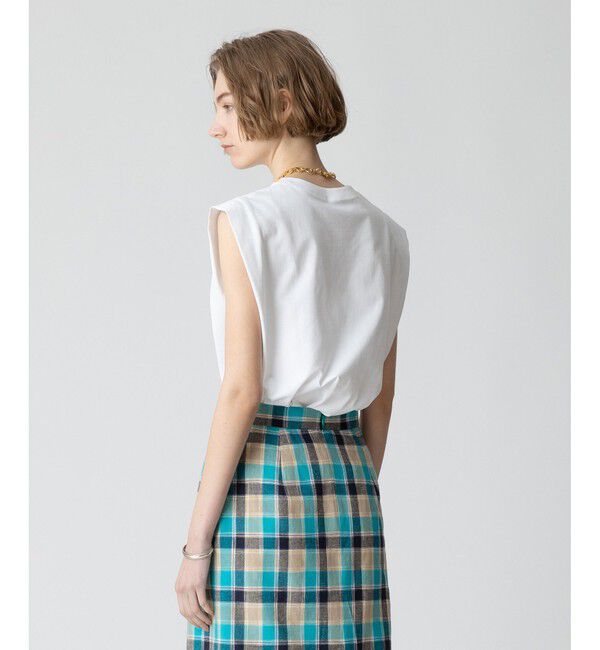 allureville「強撚天竺タックトップス」|Tシャツ・カットソー|