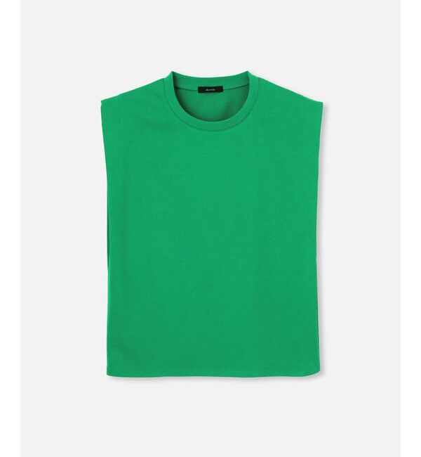 allureville「強撚天竺タックトップス」|Tシャツ・カットソー|