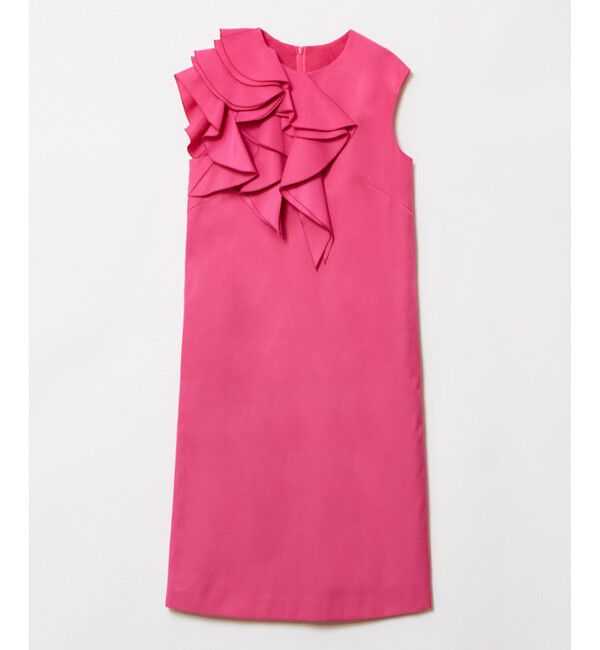 LOULOU WILLOUGHBY「【LOULOU WILLOUGHBY】アシメフリルワンピース」|ワンピース|