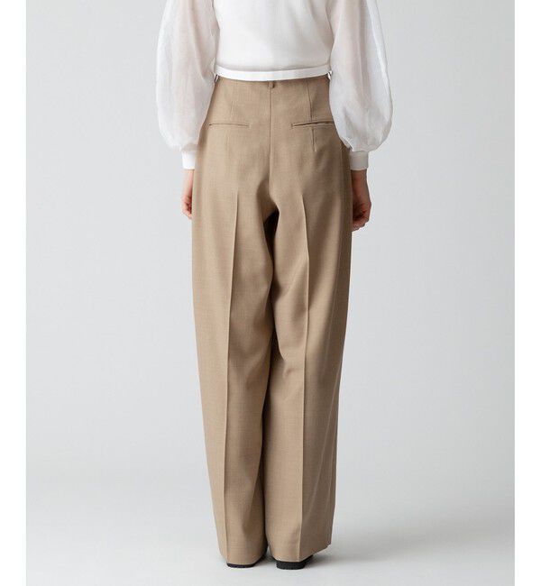 allureville「ギャバタックモダンワイドパンツ」|その他|