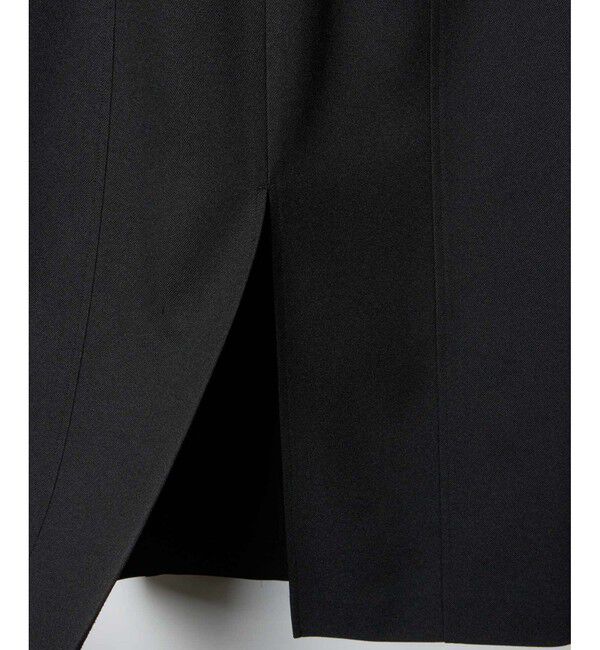 allureville「フロントジップサスペンダースカート」|ジャンパースカート|