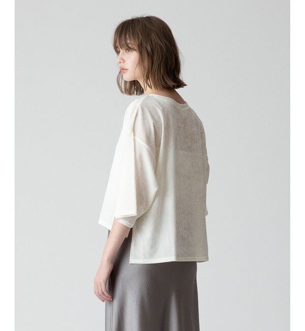 allureville「シアーベロアT」|Tシャツ・カットソー|