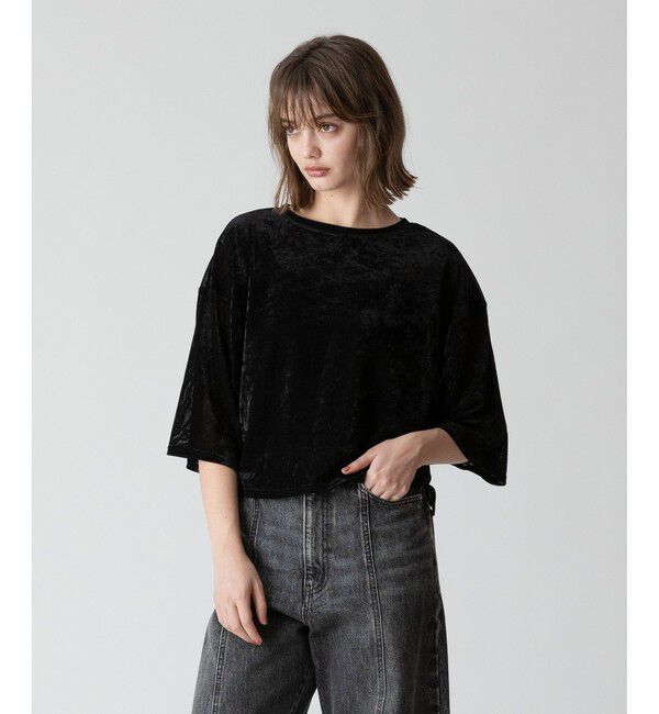 allureville「シアーベロアT」|Tシャツ・カットソー|