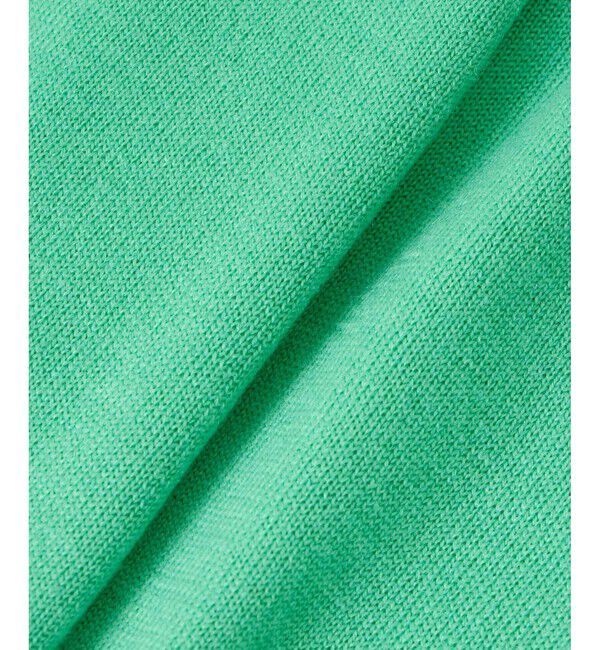 LOULOU WILLOUGHBY「【LOULOU WILLOUGHBY】タートルハーフスリーブプルオーバー」|ニット・セーター|