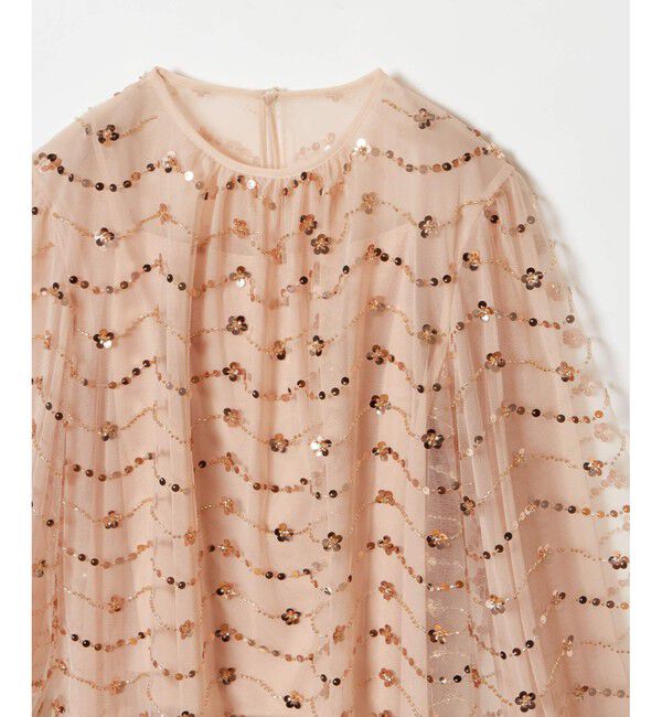 LOULOU WILLOUGHBY「【LOULOU WILLOUGHBY】スパンコールビジューブラウス」|シャツ・ブラウス|