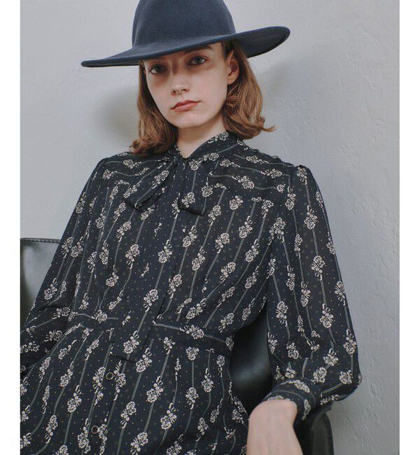 allureville「プチフルールプリントワンピース」|ワンピース|