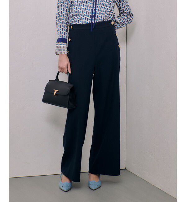 allureville「ウラキモウマリンパンツ」|チノ|ネイビー