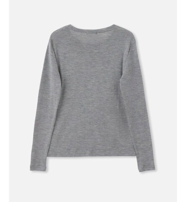 allureville「シアーウールフライスプルオーバー」|Tシャツ・カットソー|