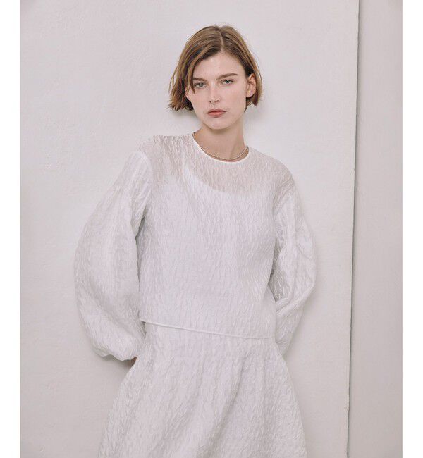 allureville「フクレジャガードブラウス」|シャツ・ブラウス|