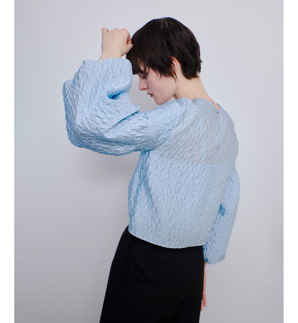 allureville「フクレジャガードブラウス」|シャツ・ブラウス|