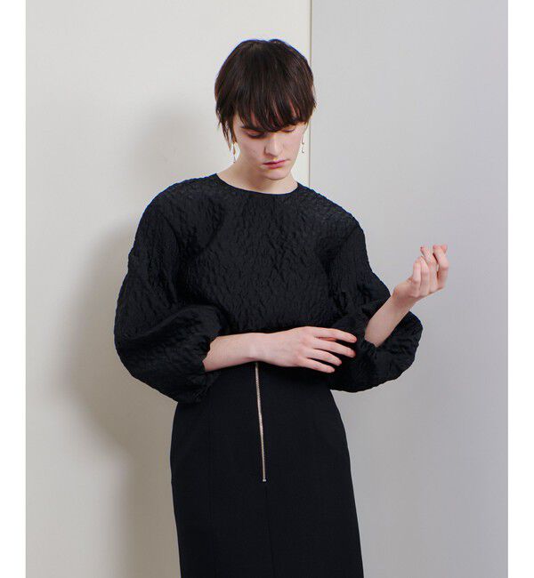 allureville「フクレジャガードブラウス」|シャツ・ブラウス|