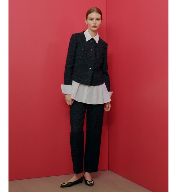 LOULOU WILLOUGHBY「【LOULOU WILLOUGHBY】タックシェイプシャツ」|シャツ・ブラウス|