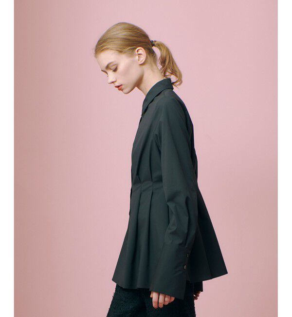 LOULOU WILLOUGHBY「【LOULOU WILLOUGHBY】タックシェイプシャツ」|シャツ・ブラウス|
