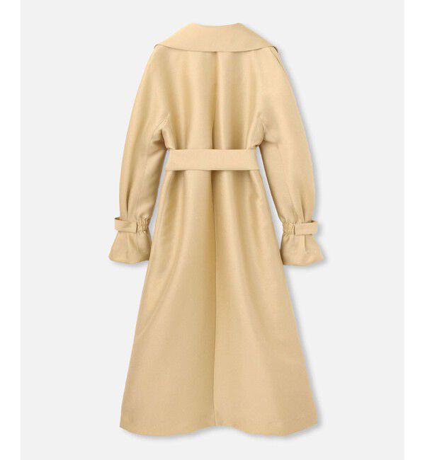 LOULOU WILLOUGHBY「【LOULOU WILLOUGHBY】シルキーダブルクロスドレスコート」|その他|