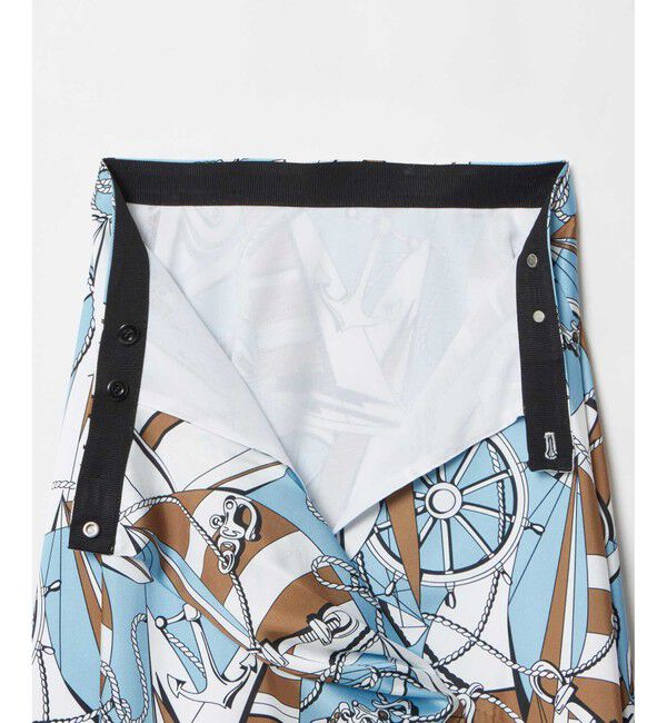 LOULOU WILLOUGHBY「【LOULOU WILLOUGHBY】RATTI マリーナプリントフレアスカート」|フレア|