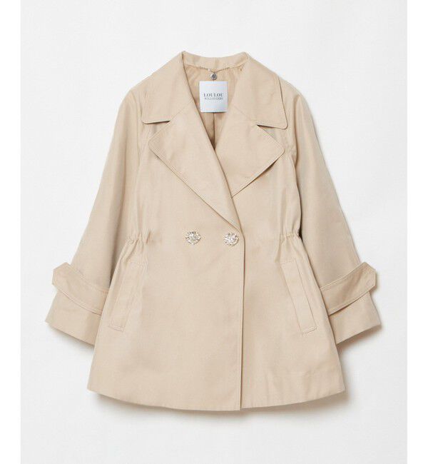 LOULOU WILLOUGHBY「【LOULOU WILLOUGHBY】シャンブレーギャバミドルコート」|その他|