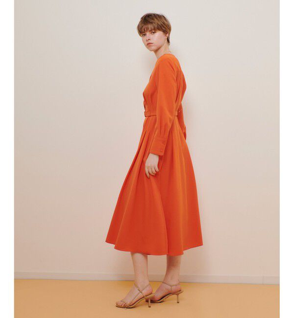 allureville「Ｖネックタックワンピース」|ワンピース|