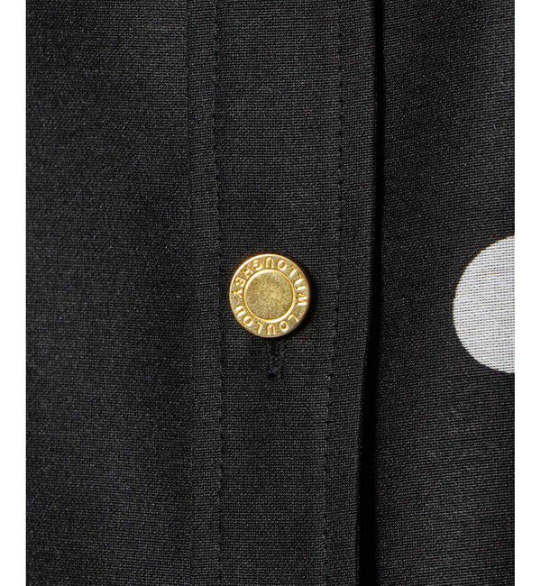 LOULOU WILLOUGHBY「【LOULOU WILLOUGHBY】オーガンドットウエストリボンワンピース」|ワンピース|