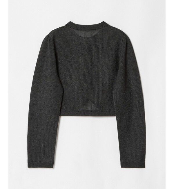 LOULOU WILLOUGHBY「【LOULOU WILLOUGHBY】ラメボレロ」|カーディガン|