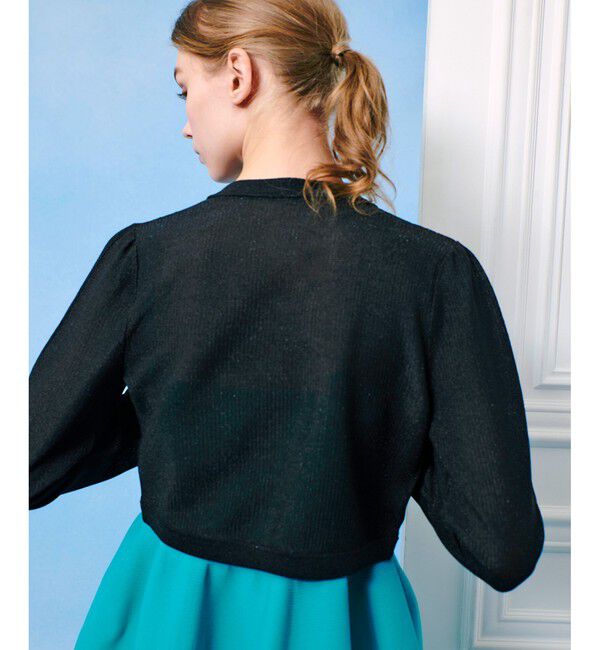 LOULOU WILLOUGHBY「【LOULOU WILLOUGHBY】ラメボレロ」|カーディガン|