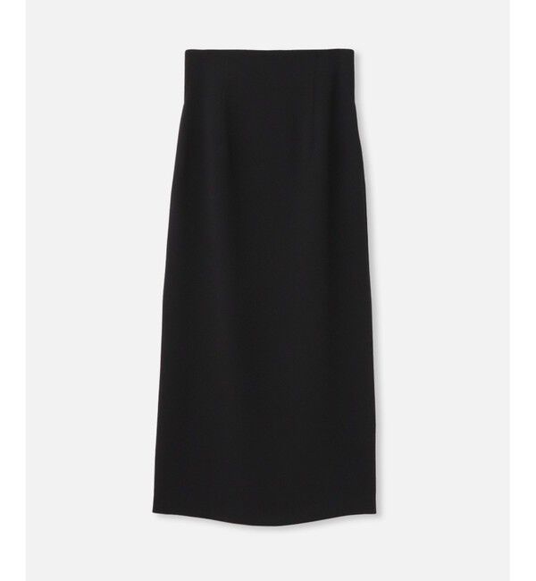 allureville「ジョーゼットサロペナロースカート」|タイト|