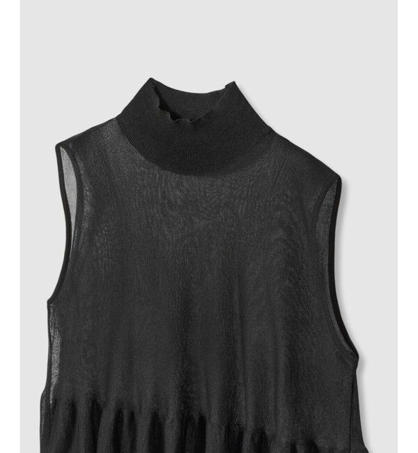 allureville「シアーティアードチュニック」|ニット・セーター|