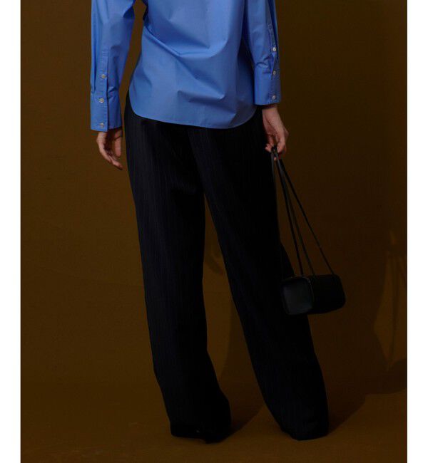 allureville「トリアセサイロタックパンツ」|スラックス|