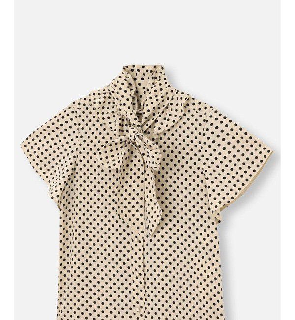 LOULOU WILLOUGHBY「◇ 【LOULOU WILLOUGHBY】デシンドットフレアスリーブブラウス」|その他|